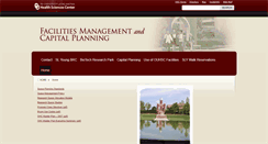 Desktop Screenshot of facilitiesmgmt.ouhsc.edu