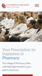 Mobile Screenshot of pharmacy.ouhsc.edu
