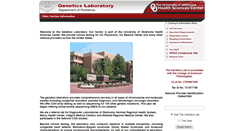 Desktop Screenshot of genetics.ouhsc.edu