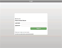 Tablet Screenshot of connect.ouhsc.edu